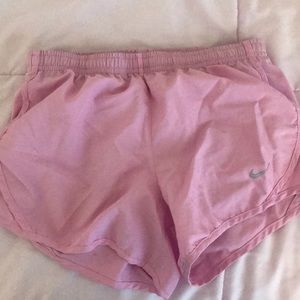PINK NIKE SHORTS